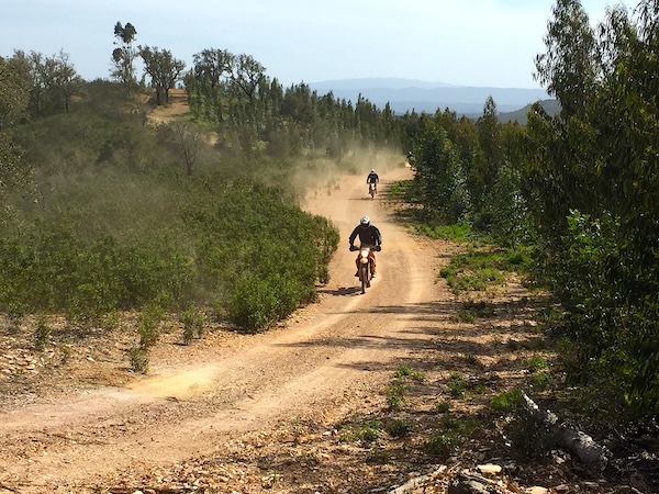 motorcycle off-road tour cross Portugal - Trans Portugal